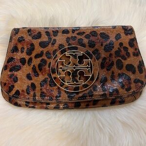 Tory Burch Leopard Clutch/Purse